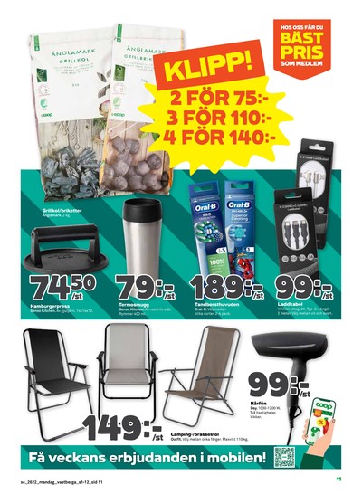 Stora Coop reklamblad i vecka 22 sida 11