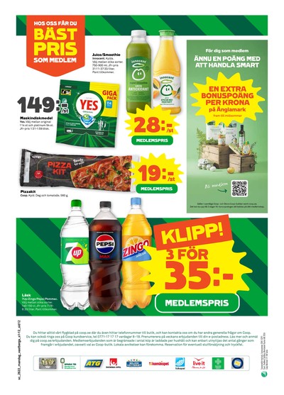 Stora Coop reklamblad i vecka 22 sida 12