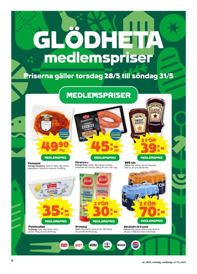 Stora Coop reklamblad i vecka 22 sida 6