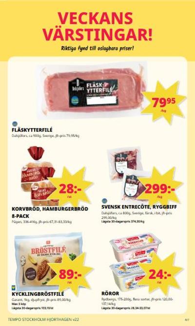 Tempo reklamblad i vecka 22 sida 4