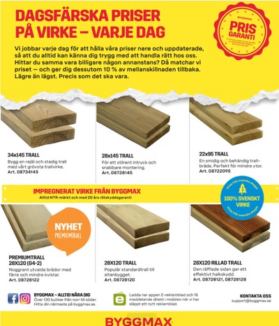 ByggMax reklamblad i vecka 22 sida 2
