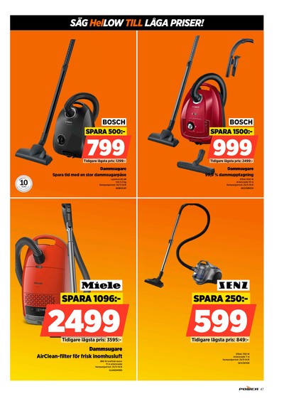 Power reklamblad i vecka 22 sida 47