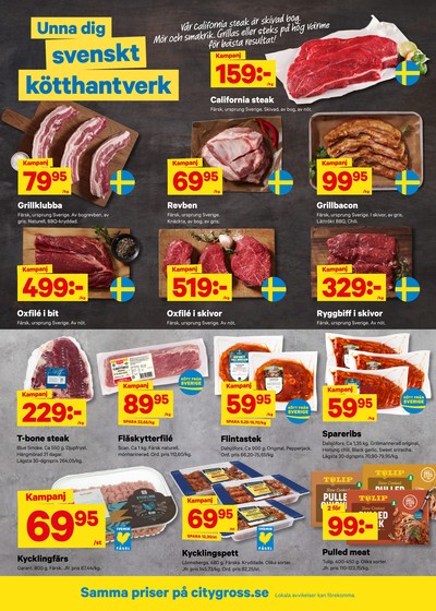 City Gross reklamblad i vecka 22 sida 2