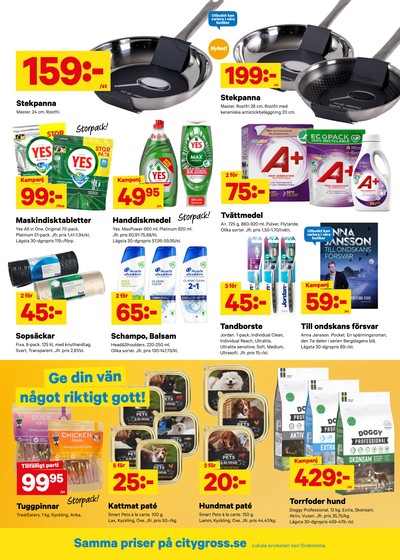 City Gross reklamblad i vecka 22 sida 11