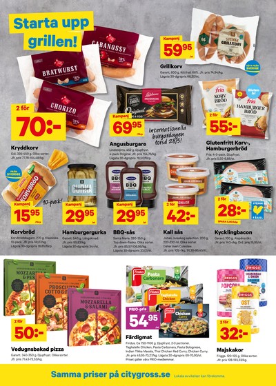 City Gross reklamblad i vecka 22 sida 7