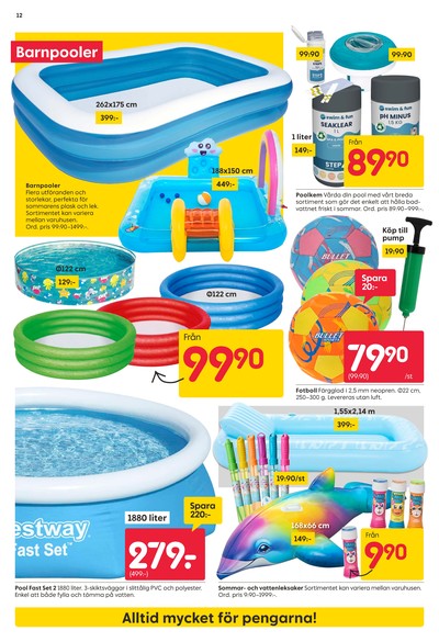 Rusta reklamblad i vecka 22 sida 12