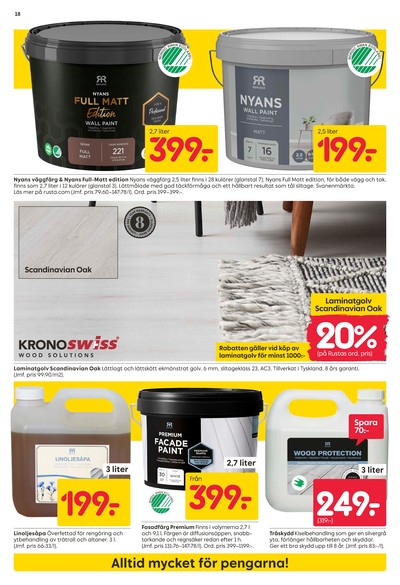 Rusta reklamblad i vecka 22 sida 18