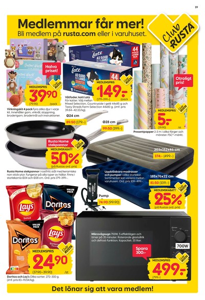 Rusta reklamblad i vecka 22 sida 19