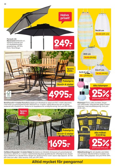 Rusta reklamblad i vecka 22 sida 10