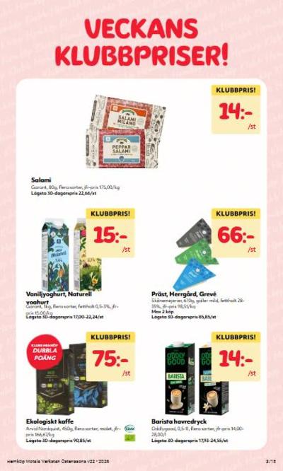 Östenssons reklamblad i vecka 22 sida 3