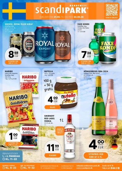 Scandinavian Park reklamblad i vecka 23 sida 1