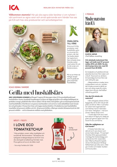 ICA Buffé reklamblad i vecka 23 sida 36