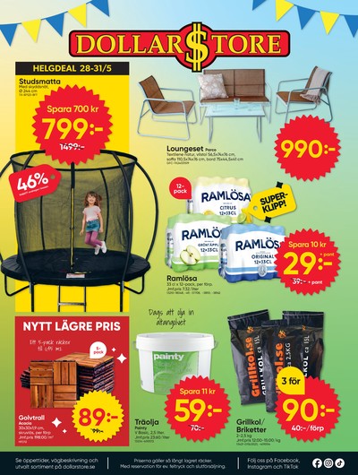 Dollarstore reklamblad i vecka 23 sida 16