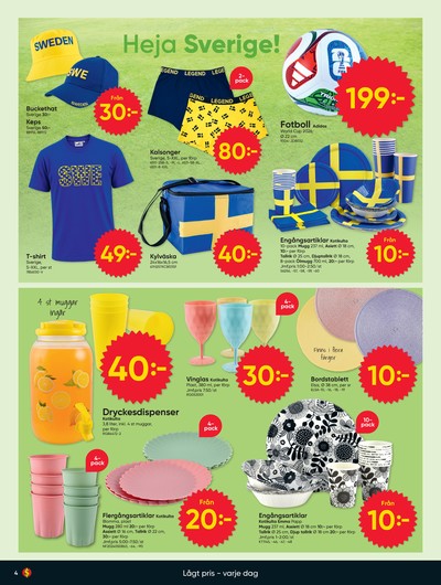 Dollarstore reklamblad i vecka 23 sida 4