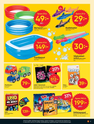 Dollarstore reklamblad i vecka 23 sida 9