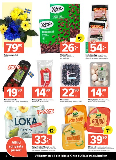X:-tra reklamblad i vecka 23 sida 2