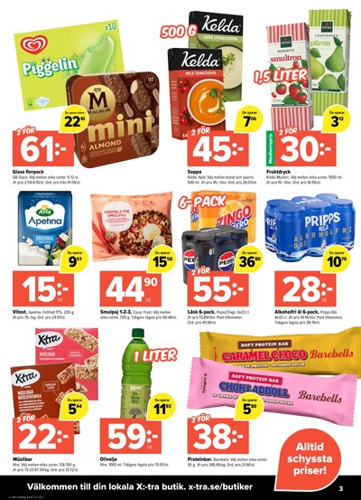 X:-tra reklamblad i vecka 23 sida 3