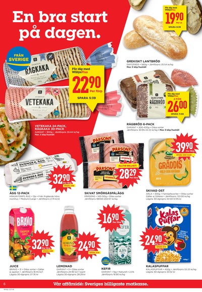 WILLY:S reklamblad i vecka 23 sida 6