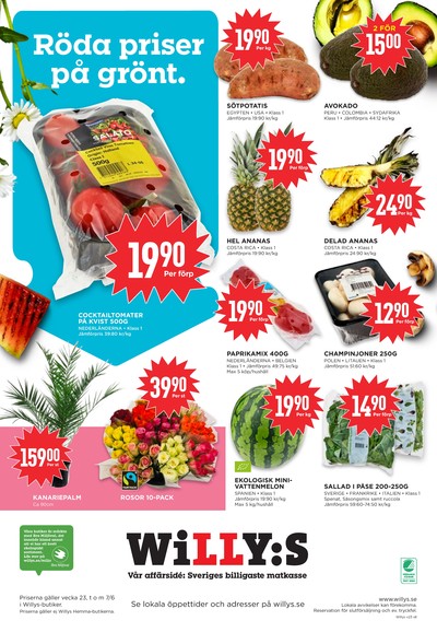 WILLY:S reklamblad i vecka 23 sida 8