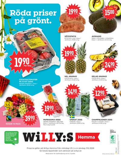 WILLY:S hemma reklamblad i vecka 23 sida 4
