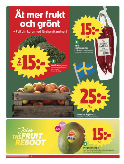 ICA Nära reklamblad i vecka 23 sida 2