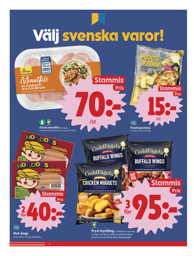 ICA Nära reklamblad i vecka 23 sida 4