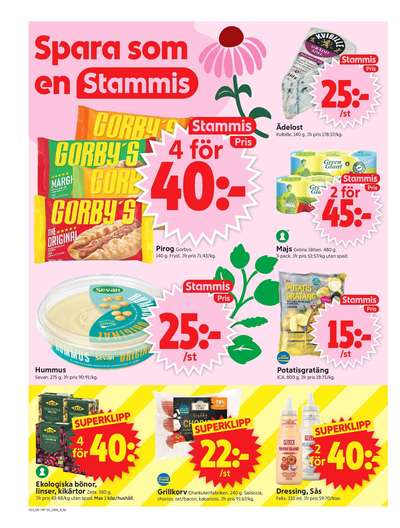 ICA Supermarket reklamblad i vecka 23 sida 2
