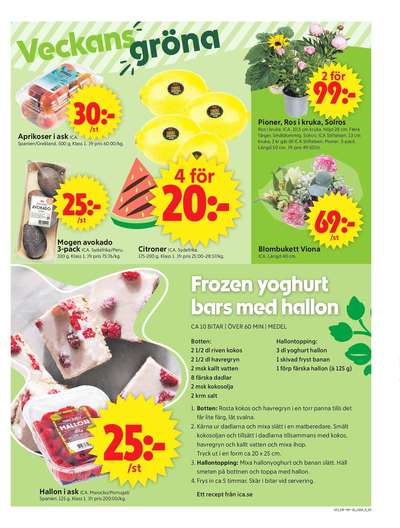 ICA Supermarket reklamblad i vecka 23 sida 5
