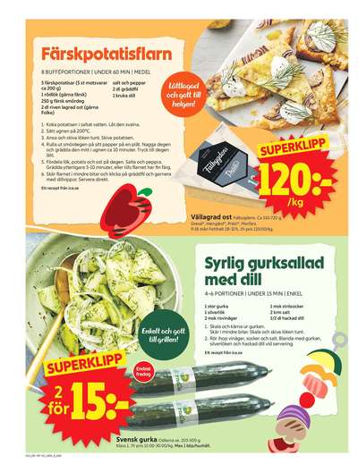 ICA Supermarket reklamblad i vecka 23 sida 6