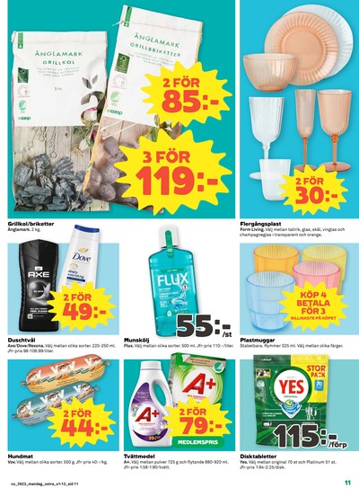 Coop reklamblad i vecka 23 sida 11