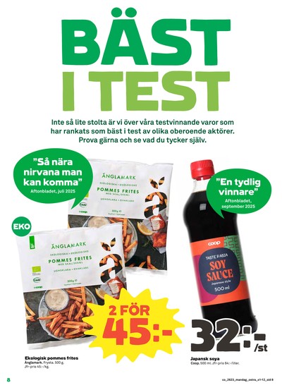 Coop reklamblad i vecka 23 sida 8