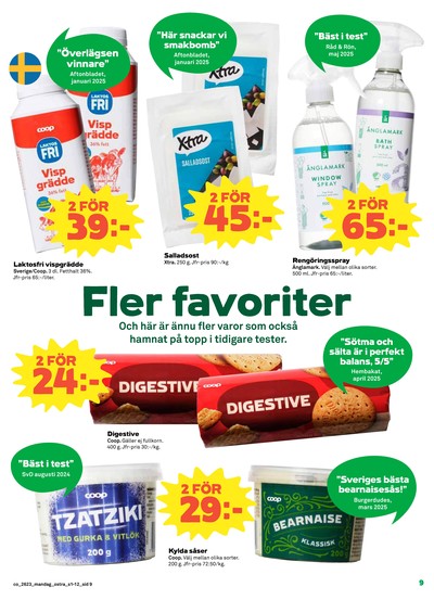 Coop reklamblad i vecka 23 sida 9