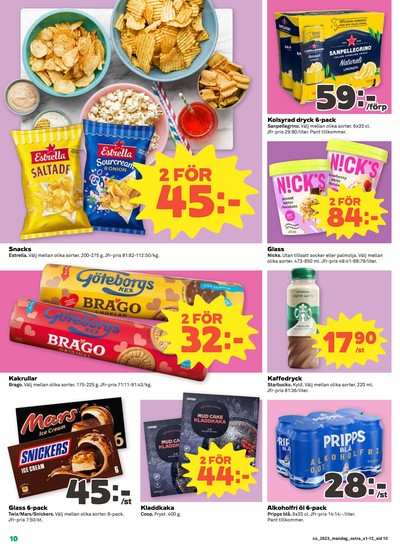 Coop reklamblad i vecka 23 sida 10