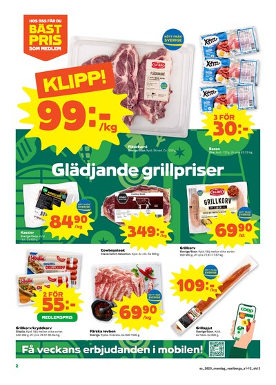 Stora Coop reklamblad i vecka 23 sida 2