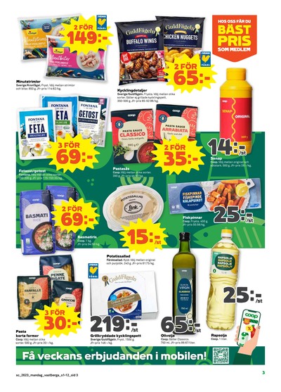Stora Coop reklamblad i vecka 23 sida 3