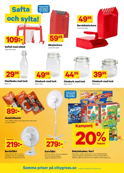 City Gross reklamblad i vecka 23 sida 12