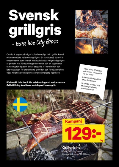 City Gross reklamblad i vecka 23 sida 6