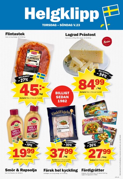 Pekås reklamblad i vecka 23 sida 8