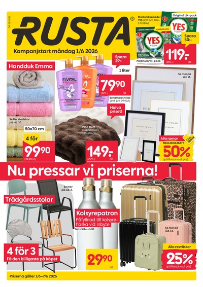 Rusta reklamblad i vecka 23 sida 1