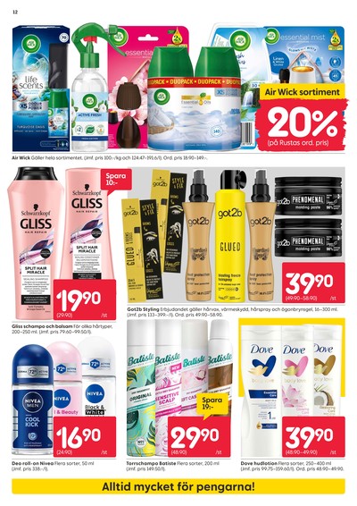 Rusta reklamblad i vecka 23 sida 12
