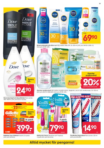 Rusta reklamblad i vecka 23 sida 13