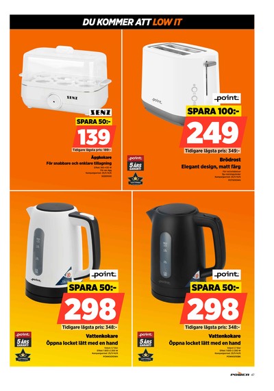 Power reklamblad i vecka 23 sida 47