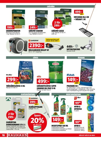 Bauhaus reklamblad i vecka 23 sida 16