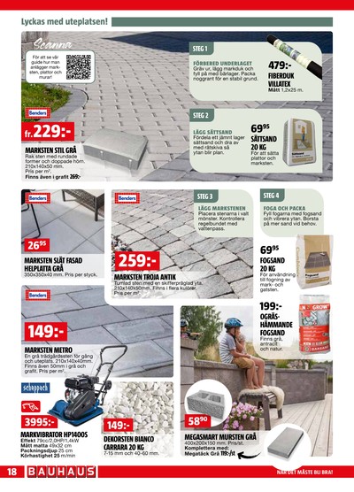 Bauhaus reklamblad i vecka 23 sida 18
