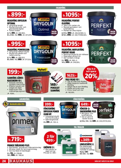 Bauhaus reklamblad i vecka 23 sida 24
