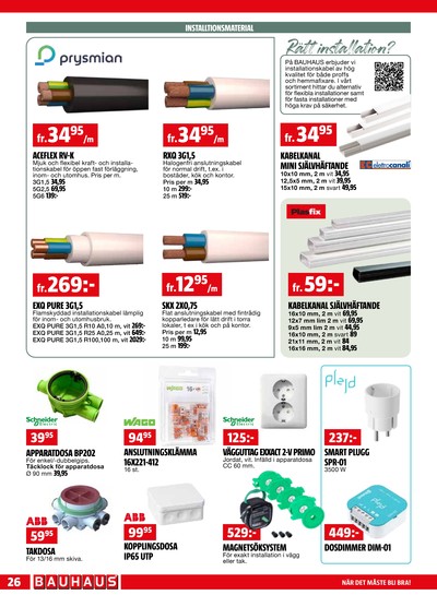 Bauhaus reklamblad i vecka 23 sida 26