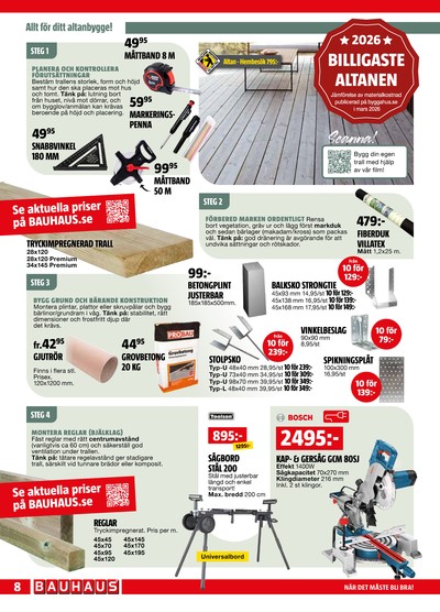 Bauhaus reklamblad i vecka 23 sida 8