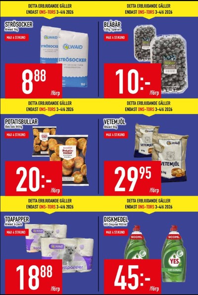 MatDax reklamblad i vecka 23 sida 4