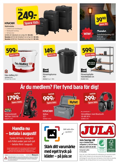 Jula reklamblad i vecka 23 sida 8