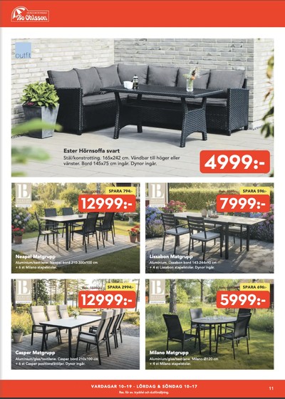 Bo Ohlsson reklamblad i vecka 24 sida 11